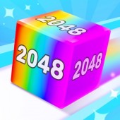 Play Chain Cube: 2048 merge