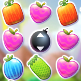 Fruit Crush Frenzy Game