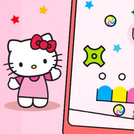 Hello Kitty Pinball Game
