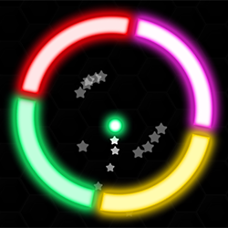 Neon Color Switch Game